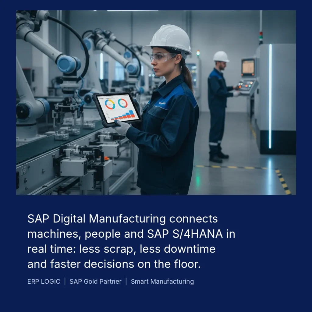 SAP Digital Manufacturing - smart factory by ERP LOGIC